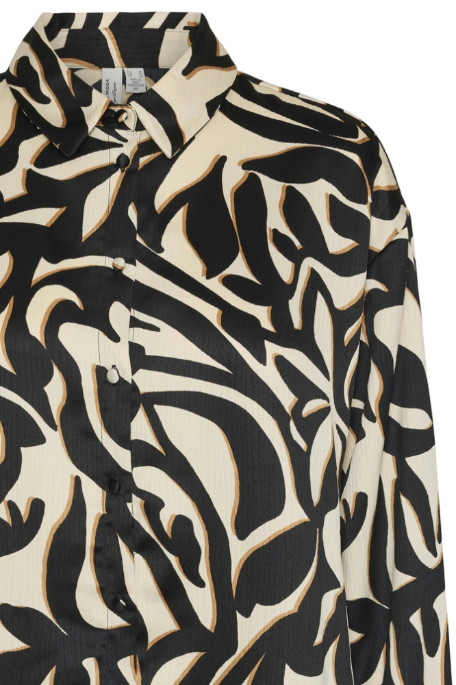 VMVEGA L/S SHIRT WVN BTQ GA 10322827 BIRCH/VEGA